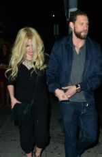 AVRIL LAVIGNE Leaves Nice Guy in Los Angeles 08/08/2017