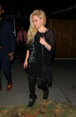 AVRIL LAVIGNE Leaves Nice Guy in West Hollywood 08/04/2017