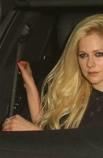 AVRIL LAVIGNE Leaves Nice Guy in West Hollywood 08/04/2017