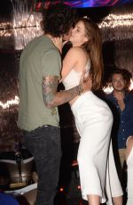 BARBARA PALVIN at a Club in St Tropez 08/11/2017
