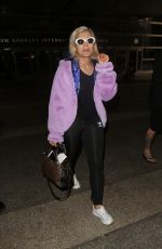 BEBE REXHA at LAX Airport in Los Angeles 08/25/2017