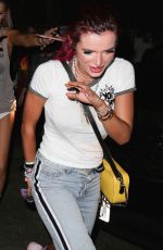 BELLA and DANI THORNE Leaves Avalon Club in Hollywood 08/11/2017