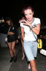 BELLA and DANI THORNE Leaves Avalon Club in Hollywood 08/11/2017