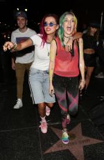 BELLA and DANI THORNE Leaves Avalon Club in Hollywood 08/11/2017