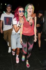 BELLA and DANI THORNE Leaves Avalon Club in Hollywood 08/11/2017