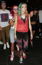 BELLA and DANI THORNE Leaves Avalon Club in Hollywood 08/11/2017