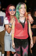BELLA and DANI THORNE Leaves Avalon Club in Hollywood 08/11/2017