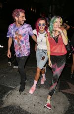 BELLA and DANI THORNE Leaves Avalon Club in Hollywood 08/11/2017