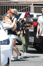 BELLA and DANI THORNE Out for Lunch in Los Angeles 08/06/2017