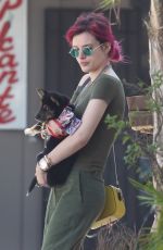 BELLA and DANI THORNE Out for Lunch in Los Angeles 08/06/2017