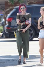 BELLA and DANI THORNE Out for Lunch in Los Angeles 08/06/2017