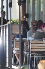 BELLA and DANI THORNE Out for Lunch in Los Angeles 08/06/2017