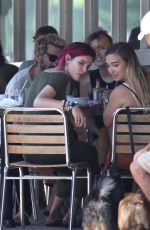 BELLA and DANI THORNE Out for Lunch in Los Angeles 08/06/2017