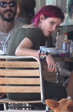 BELLA and DANI THORNE Out for Lunch in Los Angeles 08/06/2017
