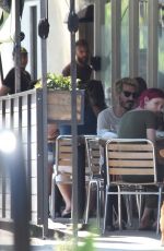 BELLA and DANI THORNE Out for Lunch in Los Angeles 08/06/2017