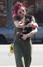 BELLA and DANI THORNE Out for Lunch in Los Angeles 08/06/2017