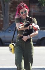 BELLA and DANI THORNE Out for Lunch in Los Angeles 08/06/2017