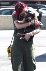 BELLA and DANI THORNE Out for Lunch in Los Angeles 08/06/2017