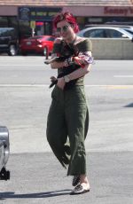 BELLA and DANI THORNE Out for Lunch in Los Angeles 08/06/2017