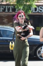BELLA and DANI THORNE Out for Lunch in Los Angeles 08/06/2017