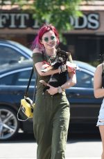 BELLA and DANI THORNE Out for Lunch in Los Angeles 08/06/2017