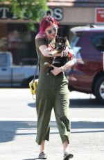 BELLA and DANI THORNE Out for Lunch in Los Angeles 08/06/2017