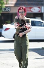 BELLA and DANI THORNE Out for Lunch in Los Angeles 08/06/2017