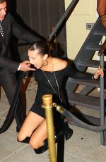 BELLA HADID Falling Down o Stairs at Cipriani in New York 08/02/2017