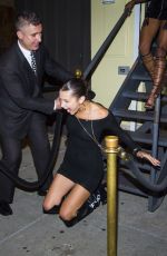 BELLA HADID Falling Down o Stairs at Cipriani in New York 08/02/2017