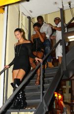 BELLA HADID Falling Down o Stairs at Cipriani in New York 08/02/2017