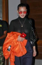 BELLA HADID Night Out in New York 07/29/2017