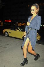 BELLA HADID Night Out in New York 08/03/2017