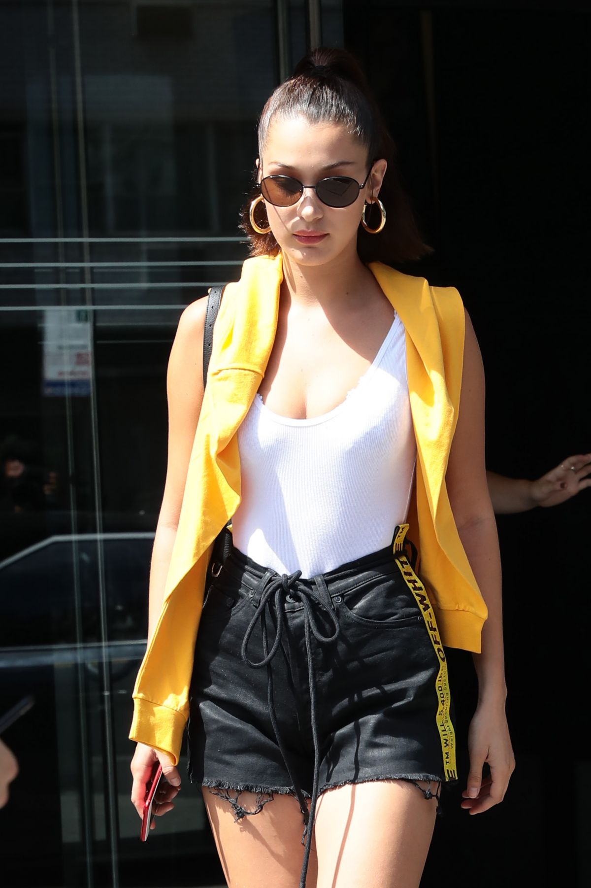 BELLA HADID Out and About in New York 08/23/2017 BELLA HADID Out and About in New York 08/23/2017