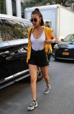 BELLA HADID Out and About in New York 08/23/2017