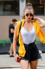 BELLA HADID Out and About in New York 08/23/2017
