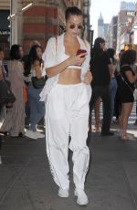 BELLA HADID Out and About in New York 08/24/2017