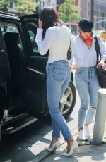 BELLA HADID Out and About in New York 08/26/2017