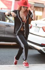 BELLA THORNE Arrives at a Medical Building in Los Angeles 08/28/2017