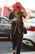 BELLA THORNE Arrives at a Medical Building in Los Angeles 08/28/2017