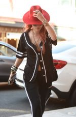 BELLA THORNE Arrives at a Medical Building in Los Angeles 08/28/2017