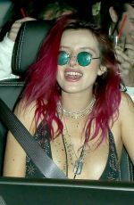 BELLA THORNE at Avenue in Hollywood 08/15/2017