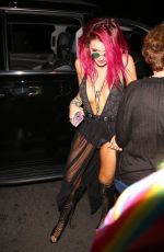 BELLA THORNE at Avenue in Hollywood 08/15/2017
