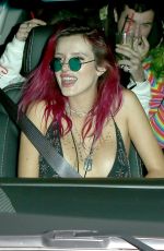 BELLA THORNE at Avenue in Hollywood 08/15/2017