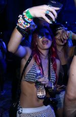 BELLA THORNE Dancing in the Crowd at Billboard Hot 100 Festival in New York 08/19/2017