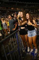 BELLA THORNE Dancing in the Crowd at Billboard Hot 100 Festival in New York 08/19/2017