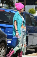 BELLA THORNE Heading to a Studio in Los Angeles 08/18/2017