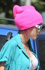 BELLA THORNE Heading to a Studio in Los Angeles 08/18/2017