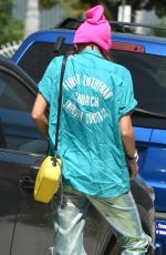 BELLA THORNE Heading to a Studio in Los Angeles 08/18/2017