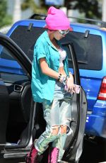 BELLA THORNE Heading to a Studio in Los Angeles 08/18/2017