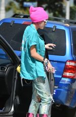 BELLA THORNE Heading to a Studio in Los Angeles 08/18/2017